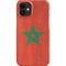 Morocco Flag Distressed iPhone 12 Mini Lite Case